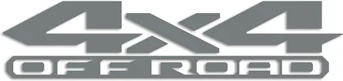 Vista 4 de 2 calcomanías de vinilo negras 4x4 Off Road para Dodge Ram 1500 2500 3500 Power Wagon