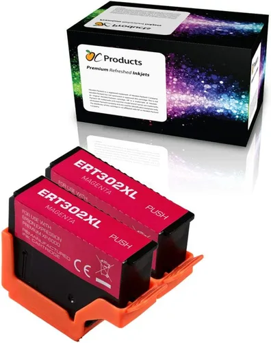 Vista 5 de Cartucho de tinta remanufacturado de repuesto para Epson 302 302XL para Expression Premium XP-6000 XP-6100 (negro)