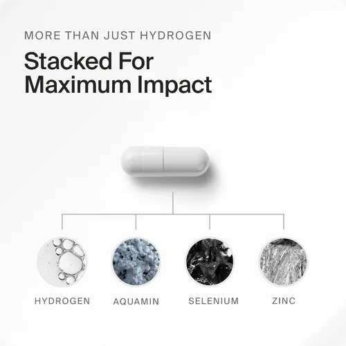 Vista 8 de Alternativa de tabletas de agua de hidrógeno Cápsulas de hidrógeno molecular DailyH2 3 mg H2 para energía celular, enfoque y recuperación