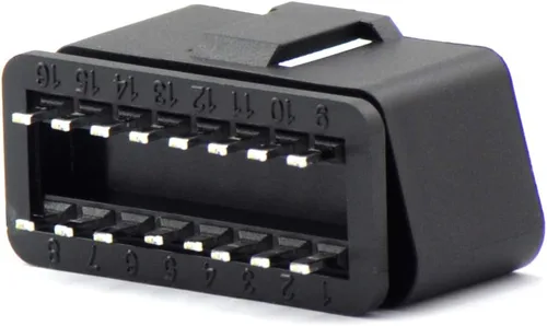 Vista 5 de 16 Pin OBD 2 OBDII Conector macho OBD2 16 pin Adaptador J1962 Conector OBDII Plug con tornillos Conector de cable de diagnóstico del coche