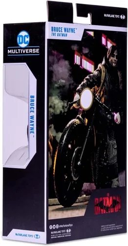 Vista 12 de Figuras 7IN de la película de DC The Batman - Batman Drifter desenmascarado