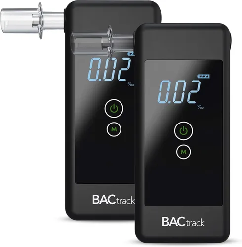Vista 7 de Alcoholímetro portátil profesional, prueba de alcohol BACtrack