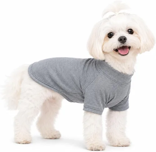 Vista 31 de Lovelonglong Sudadera para perro, otoño, invierno, clima frío, camisetas para perros pequeños, medianos y grandes, ropa de chihuahua, color negro, XS