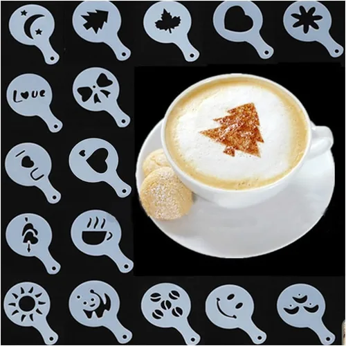 Vista 7 de Coffee Art Tool Kit de herramientas de 12 onzas (11.8 fl oz) de acero inoxidable para café expreso, jarra de espuma de leche con marcas de medición