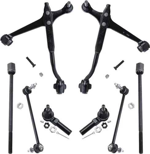 Vista 218 de Detroit Axle - Kit de suspensión frontal de 8 piezas para Chevy Silverado