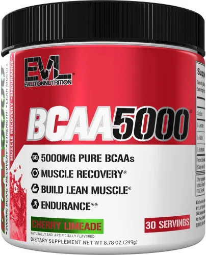 Vista 6 de Evlution EVL BCAAs - Polvo de aminoácidos BCAA en polvo, bebida de recuperación después del entrenamiento y energía sin estimulación previa al Azul