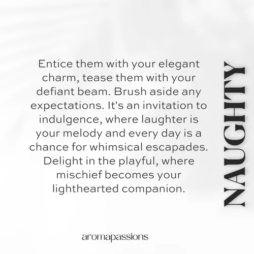 Vista 3 de aromapassions NAUGHTY Inspirado en GOOD GIRL Perfume de feromonas para mujer Extrait de Parfum Fragancia de aceites esenciales de clon