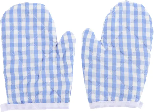 Vista 12 de 2 guantes de horno para cocina de juegos, guantes antiquemaduras, guantes de horno de microondas, guantes de cocina para hornear de forma segura