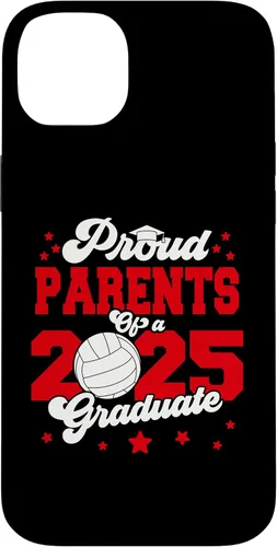 Vista 15 de iPhone 16 Parents of a 2025 Graduate Prom Graduation 25 VolleyBall Case