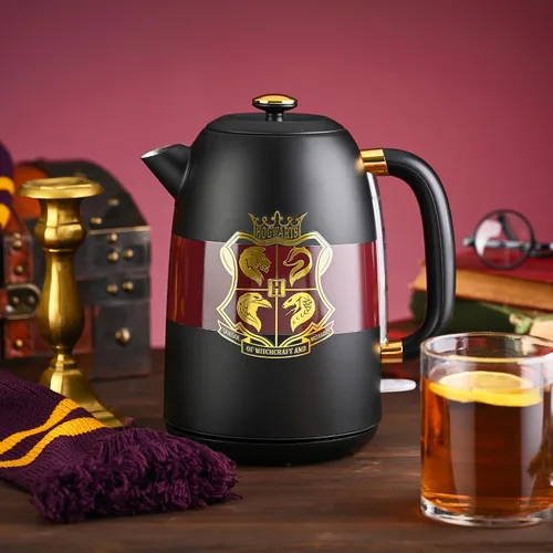 Vista 6 de Hervidor eléctrico de Harry Potter de Warner Brothers, 1.7L, 1500W de la marca Select Brands - Cuenta con ventana de agua, apagado automático