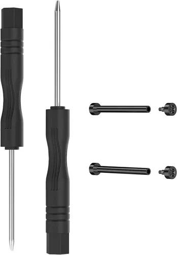 Vista 7 de Accesorio de tornillo compatible con Garmin Forerunner 235 Smart Watch, 2 piezas de acero inoxidable tornillos de repuesto herramienta de extracción