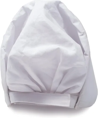 Vista 4 de Ann Arbor T-shirt Co Gorro de Handmaids Sombrero de cosplay de algodón con alas de disfraz históricas Blanco