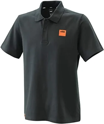 Vista 3 de Polo Pure Racing Negro (2X-Large), Negro