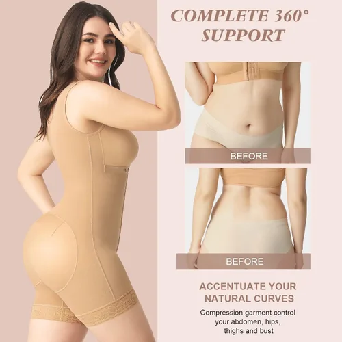 Vista 2 de Prendas moldeadoras postparto BBL etapa 2 para mujer