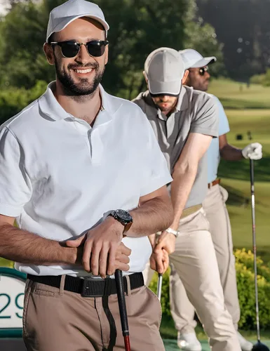 Vista 2 de JUKMO Cinturón de golf de trinquete para hombres, cinturón táctico de tela de nailon con hebilla deslizante automática