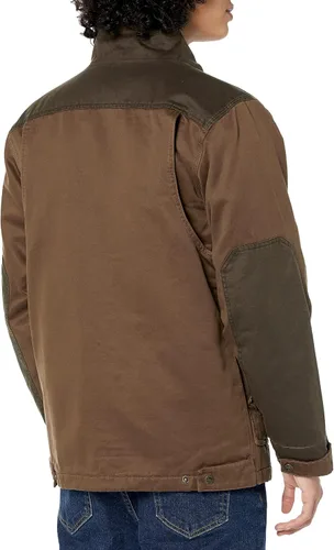 Vista 2 de Legendary Whitetails Abrigo Tough as Buck Chore para hombre, chaqueta de granero y campo, ropa de trabajo grande y alta, forro de franela