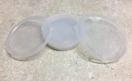 Vista 3 de ALAZCO 6 tapas de latas sin BPA – Tapas herméticas de plástico grandes, medianas y pequeñas, para productos enlatados o mascotas, perros y gatos