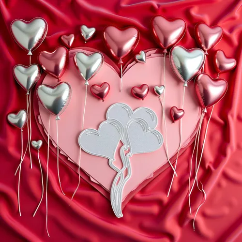 Vista 2 de Plantillas troqueladas de metal con diseño de corazón y corazón, plantillas para álbumes de recortes, plantilla de grabado para tarjetas del día