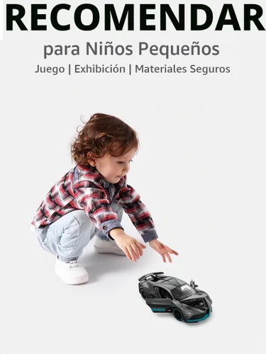 Vista 4 de RASTAR 1/32 - Auto fundido a presión con licencia oficial para Bugatti DIVO, gris