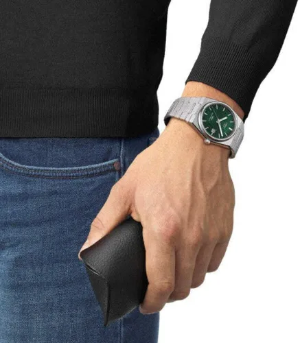 Vista 7 de Tissot PRX Powermatic 80 1.378 in, Gris