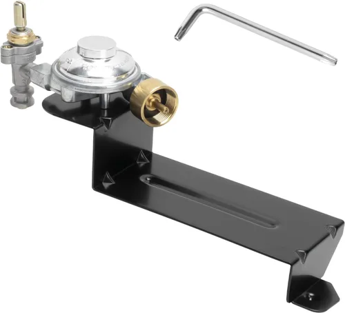 Vista 8 de Outspark 80477 Regulador de válvula de parrilla de gas para parrilla de gas Weber Q100 Q120, piezas de repuesto de regulador de parrilla para Weber