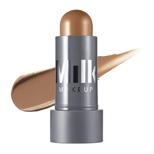 Vista 19 de Milk Makeup Crema mate bronceador multiusos en barra – Construible + mezclable Horneado - Bronce Medio