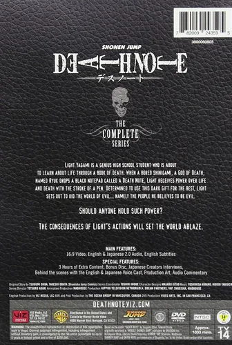Vista 2 de Death Note (animated) Complete Set Repackage