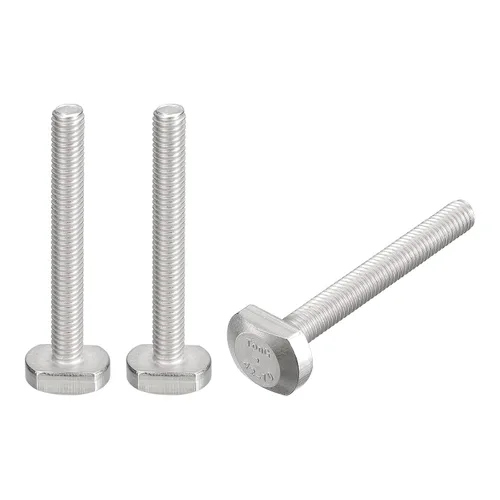 Vista 16 de uxcell Pernos de ranura en T, 5 piezas M5x16mm ranura en T Pernos deslizantes Pernos deslizantes 304 Tornillos en forma de T de acero inoxidable
