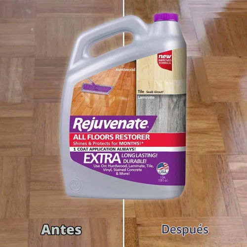 Vista 3 de Rejuvenate Restaurador, limpiador y pulido All Floors (128 oz)