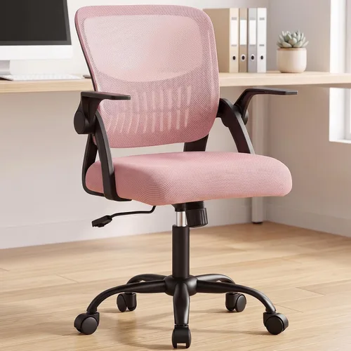 Vista 10 de OLIXIS Silla ergonómica de escritorio de oficina, silla ejecutiva de Negro