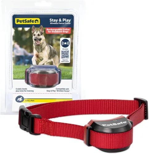 Vista 9 de PetSafe Stay & Play - Valla inalámbrica para 2 perros obstinados - Sistema inalámbrico de contención de mascotas más seguro de Estados Unidos
