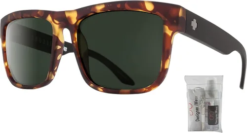 Vista 2 de Spy Discord Rectangle Sunglasses for Men + BUNDLE with Designer iWear Eyewear Kit