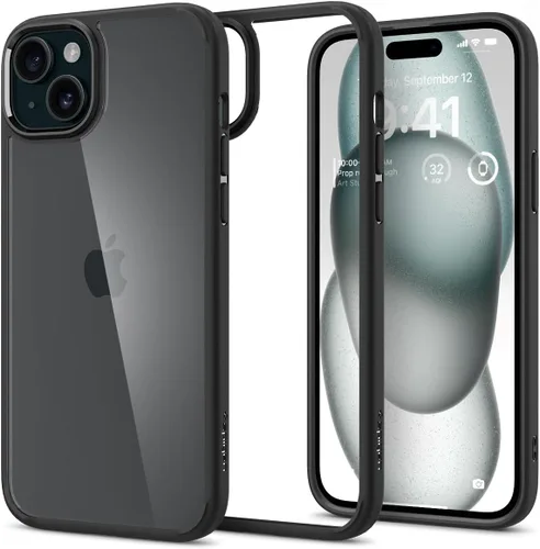 Vista 61 de Spigen Funda para iPhone 12 Mini, ultra híbrida, sin anillo magnético, antiamarilleo, transparente