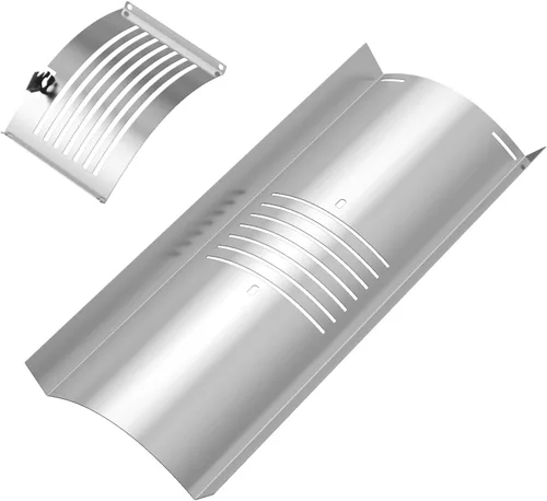 Vista 10 de Kit de bandeja de goteo, deflector de calor y forros de bandeja de grasa para parrillas de pellets Traeger Pro 22 Series, reemplazo de bandeja
