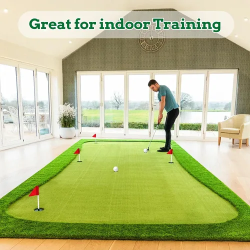 Vista 6 de 150 pelotas de golf de práctica – Pelotas de entrenamiento de plástico blanco de 1.654 in para práctica de swing en interiores y exteriores, campo