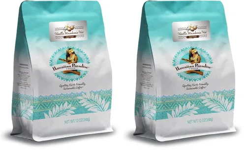 Vista 7 de Hawaiian Paradise Coffee Molido: café 100% arábica de primera calidad, rico sabor Bold Signature brewed de tostado medio de los mejores granos