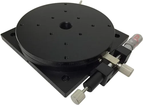 Vista 4 de Lab Jack, MPositioning L01Z-30 Plataforma de elevación de laboratorio de tijera manual resistente, gato de laboratorio de aluminio, movimiento suave