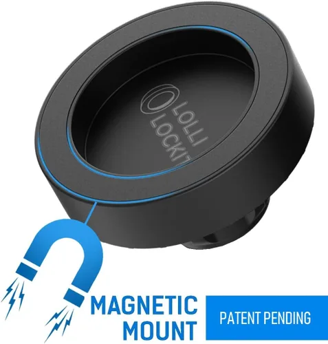 Vista 6 de ENCASED LolliLockit Soporte magnético para automóvil para soporte de teléfono pop, accesorio de enchufe de tablero/ventana por LolliLocket