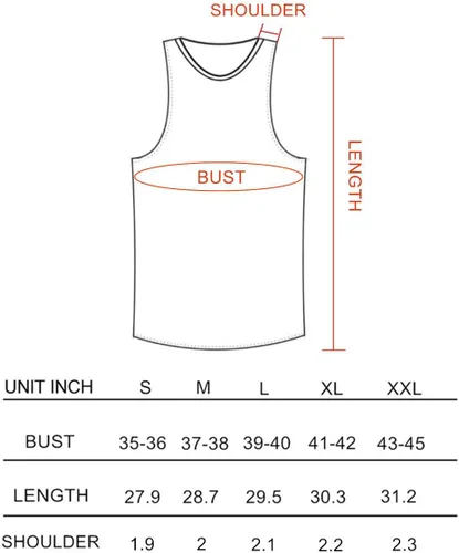 Vista 6 de Camisetas de algodón para hombre, cuello redondo, sin mangas, camisetas A