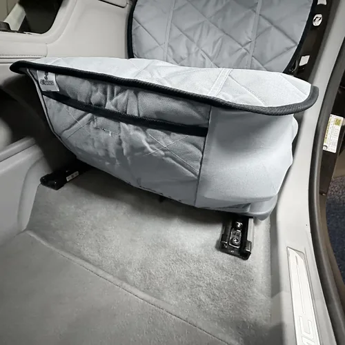 Vista 4 de 4Knines Fundas de Asiento de Coche para Perros – Protector Duradero para Asiento de Capitán y Asiento Delantero para Perros, Funda de Asiento