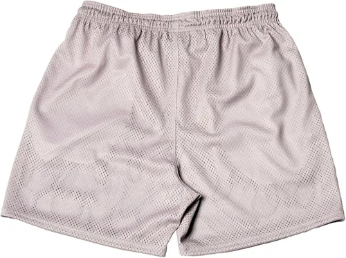 Vista 2 de BOOMLEMON Pantalones cortos de baloncesto para hombre, pantalones cortos deportivos de entrenamiento casual con estampado gráfico de llama de malla