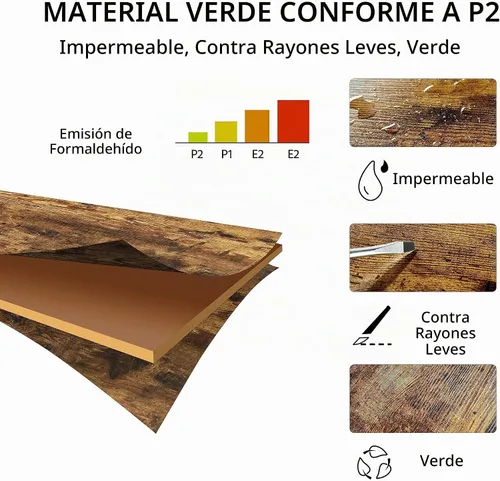 Vista 7 de Yaheetech - Estante de cocina para hornear de 4 niveles, carrito con soporte para microondas y barra de café con cesta de alambre y 6 ganchos