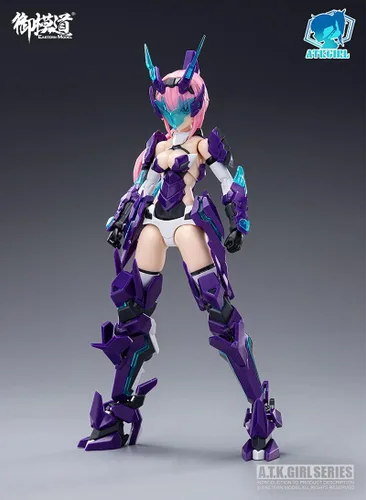 Vista 6 de Personaje original: Modelo oriental A.T.K. Girl Azure Dragon Modelo Kit