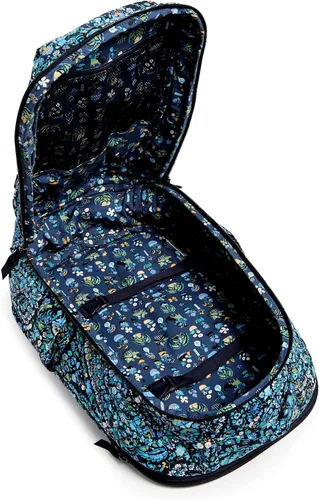 Vista 5 de Vera Bradley Mochila grande de algodón para mujer, Dreamer Paisley - Algodón reciclado