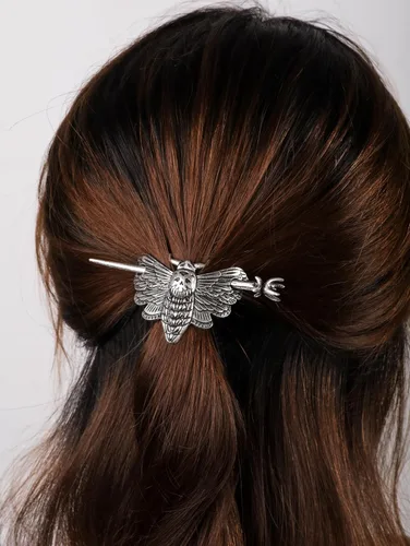 Vista 2 de HAQUIL Horquilla de insectos para mujeres y hombres, pasador gótico vintage con diseño simple de animales, regalo de joyería para hombres y mujeres