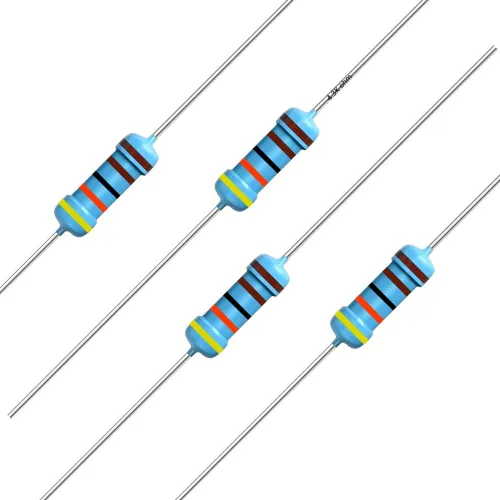 Vista 56 de California JOS - 100 resistencias de 0.24 ohm 1/2 W (0.5 vatios) ±1% tolerancia de película metálica, resistencia fija múltiple de valores