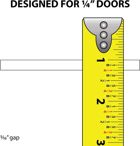 Vista 3 de Riel de puerta corredera de panel de 1/4 pulgadas, juego superior e inferior de plástico negro de 48 pulgadas, fabricado en EE. UU., paquete de 1