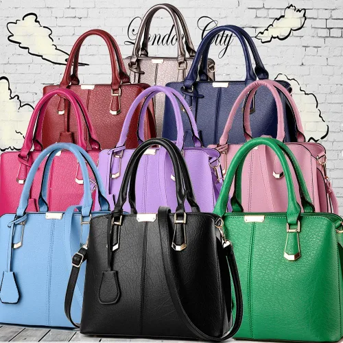Vista 4 de Bolso de mano para mujer, bolso de mano con asa superior, bolso de hombro