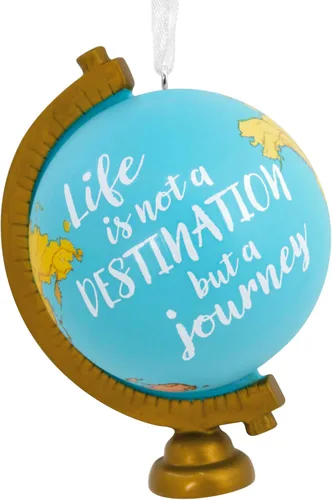 Vista 7 de Hallmark Cozy Holiday Wishes - Adorno navideño con forma de globo de nieve