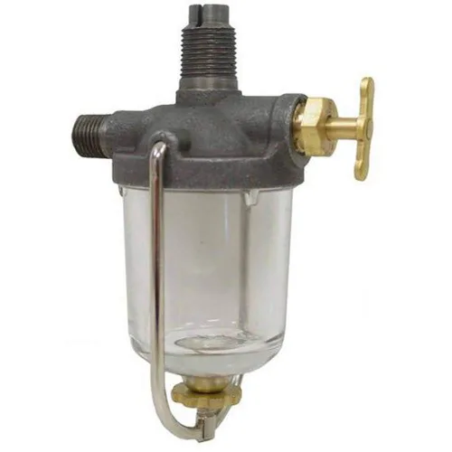 Vista 7 de RAParts AA499R - Cuenco original para sedimentos de estilo totalmente combustible. Debe usarse con una válvula de 3 vías, se adapta a JD A, B, G